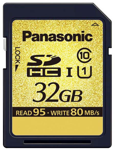 Panasonic SDHC Gold